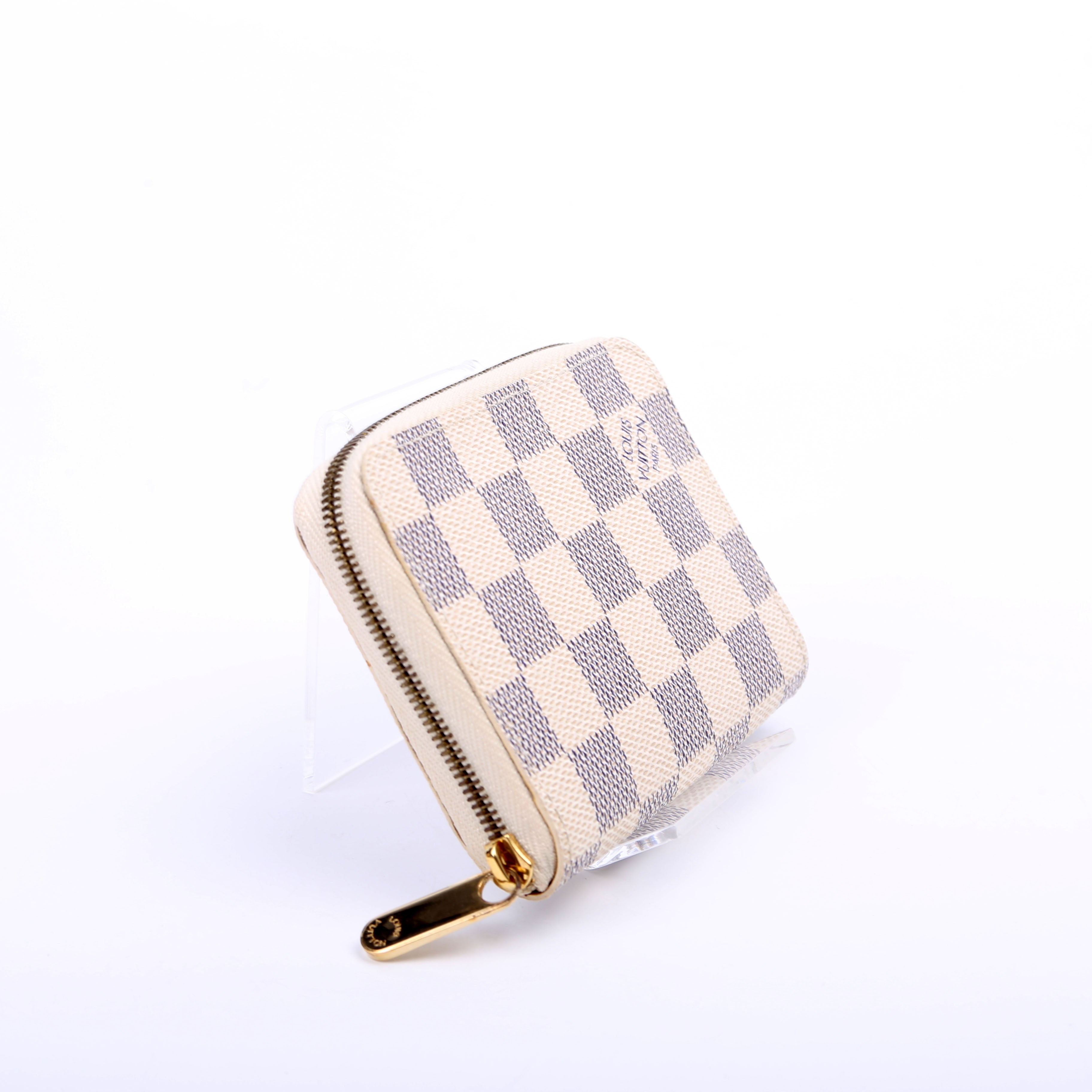 Zippy Coin Purse Damier Azur