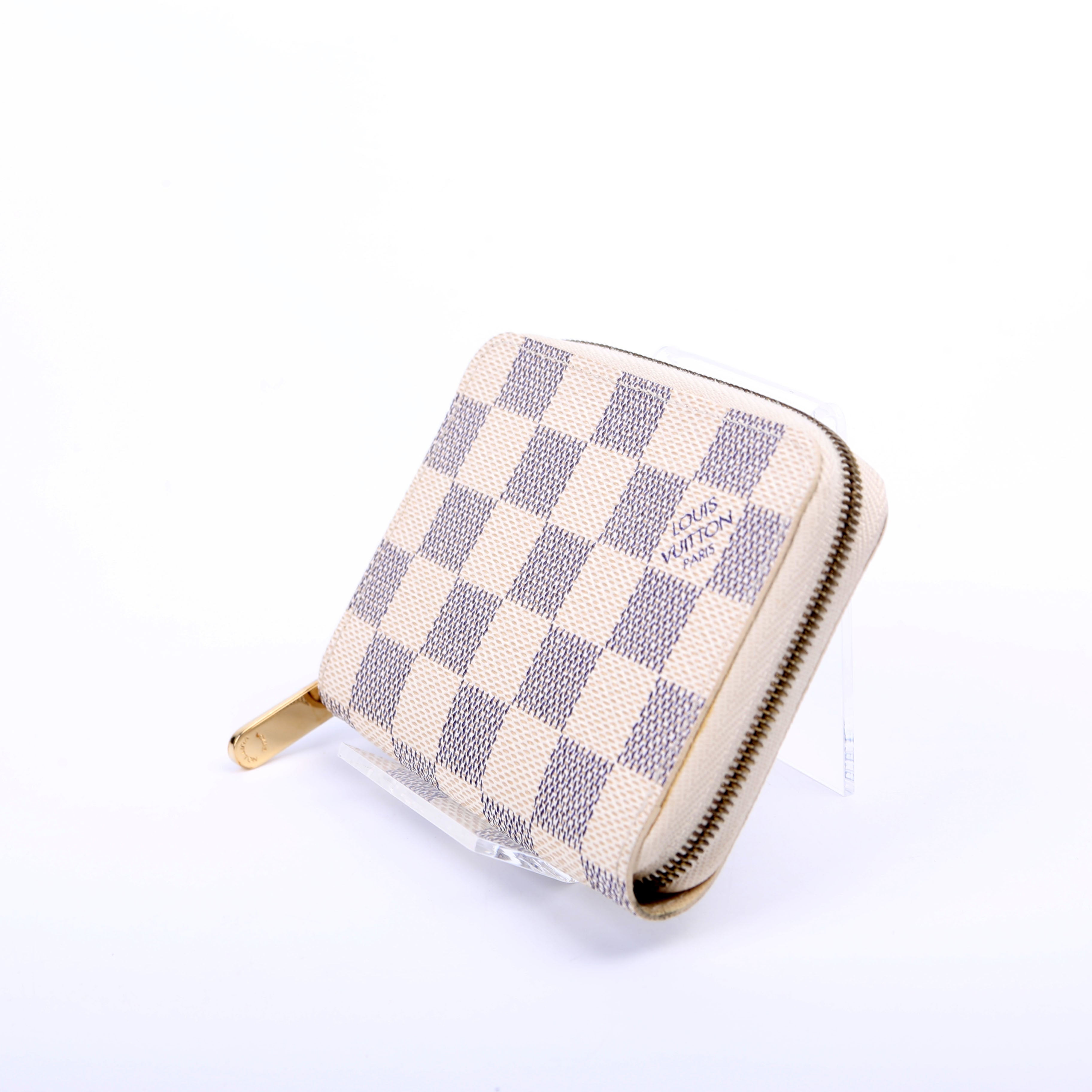 Zippy Coin Purse Damier Azur