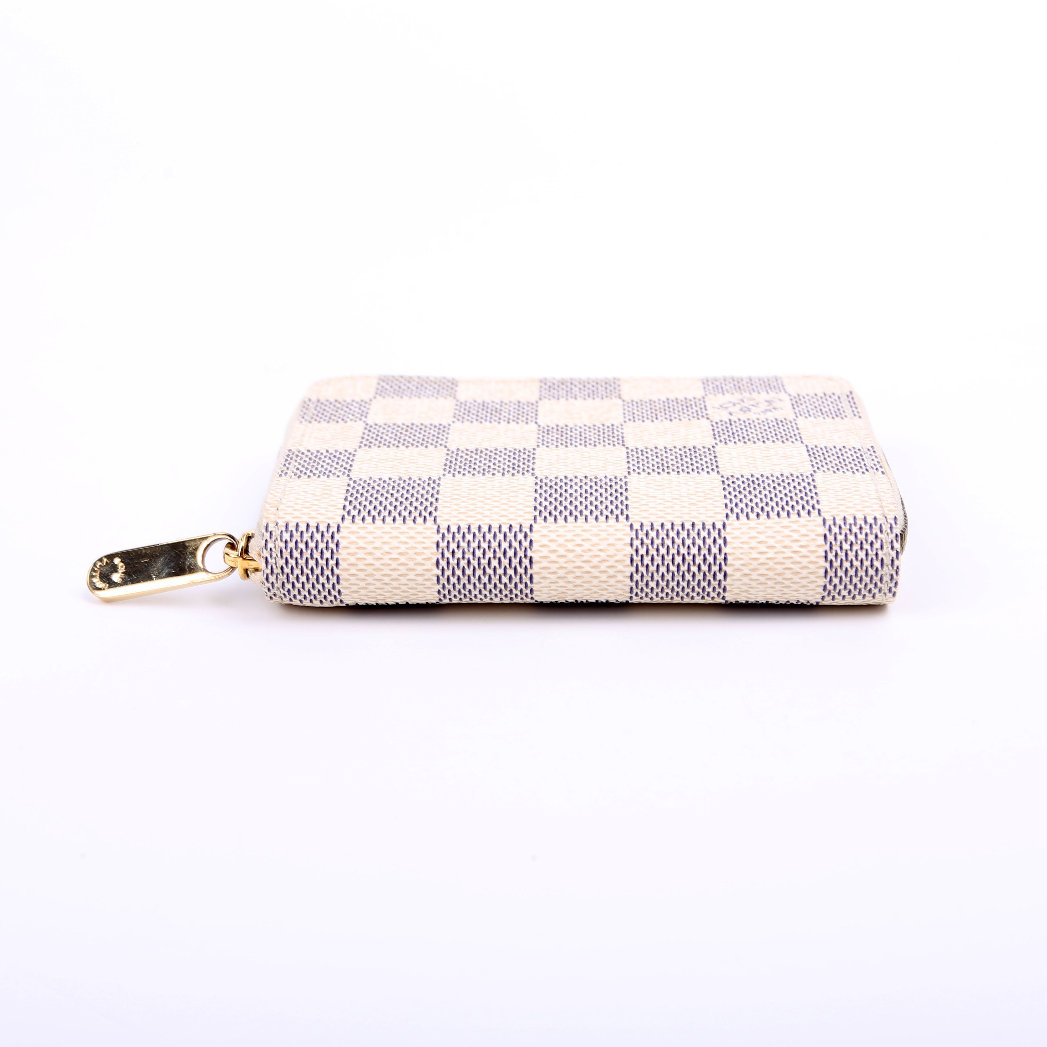 Zippy Coin Purse Damier Azur