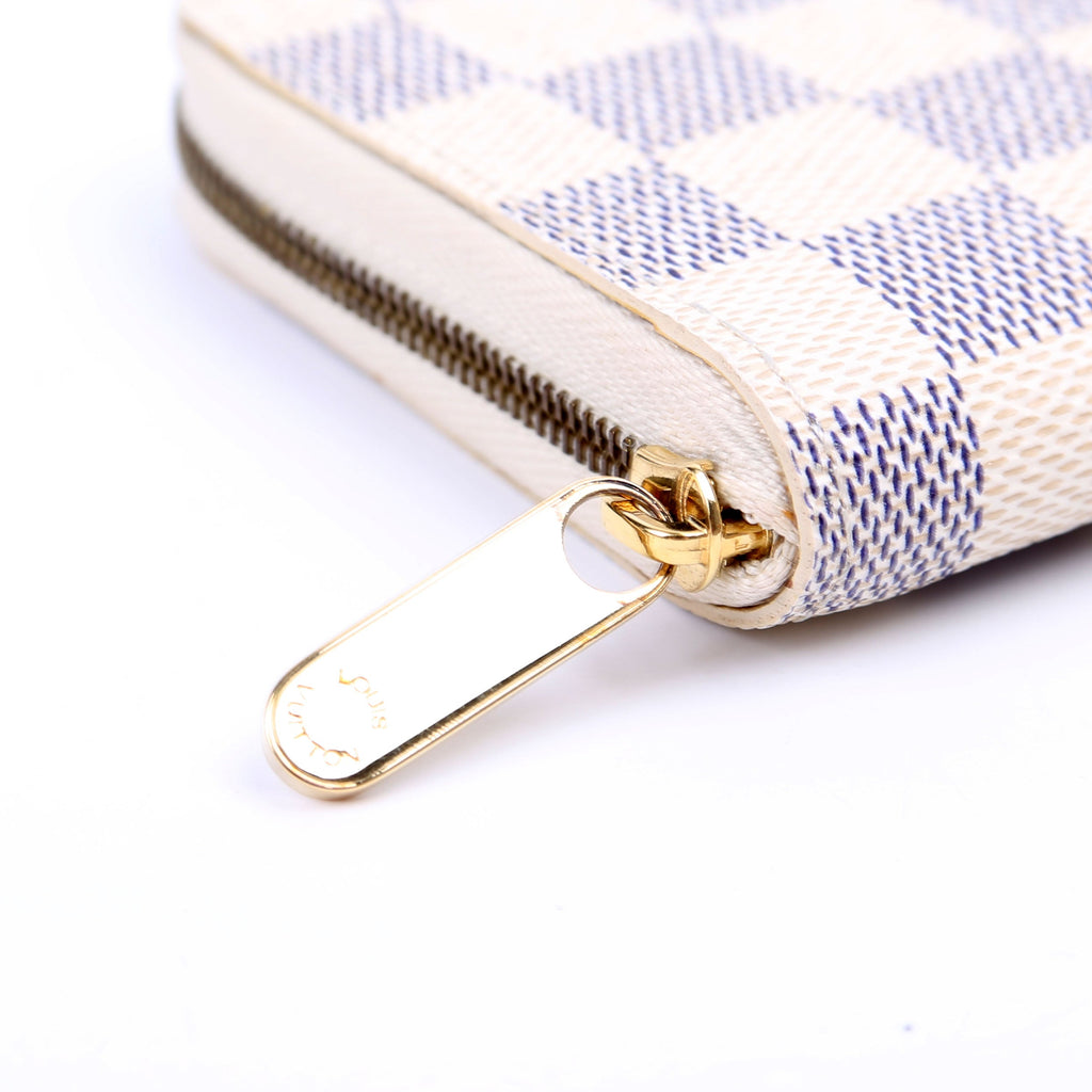 Zippy Coin Purse Damier Azur