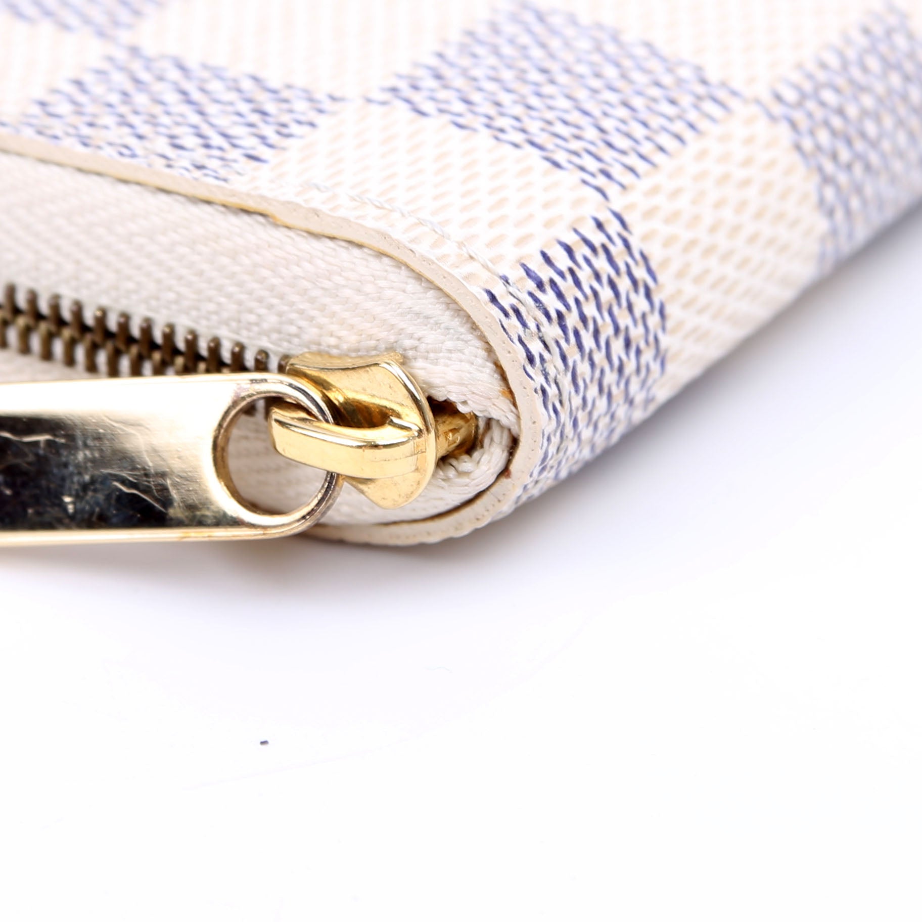 Zippy Coin Purse Damier Azur