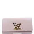 Twist Long Wallet Epi Taupe