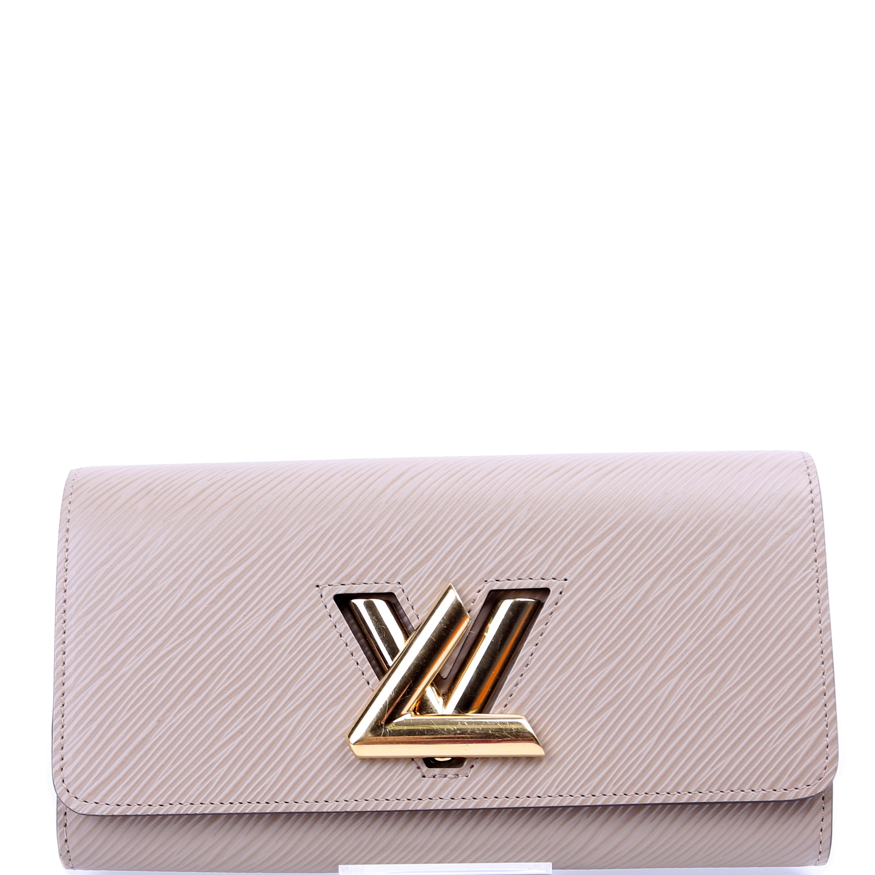 Twist Long Wallet Epi Taupe