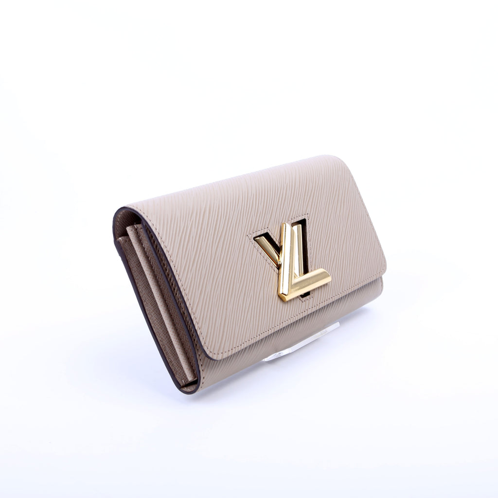 Twist Long Wallet Epi Taupe