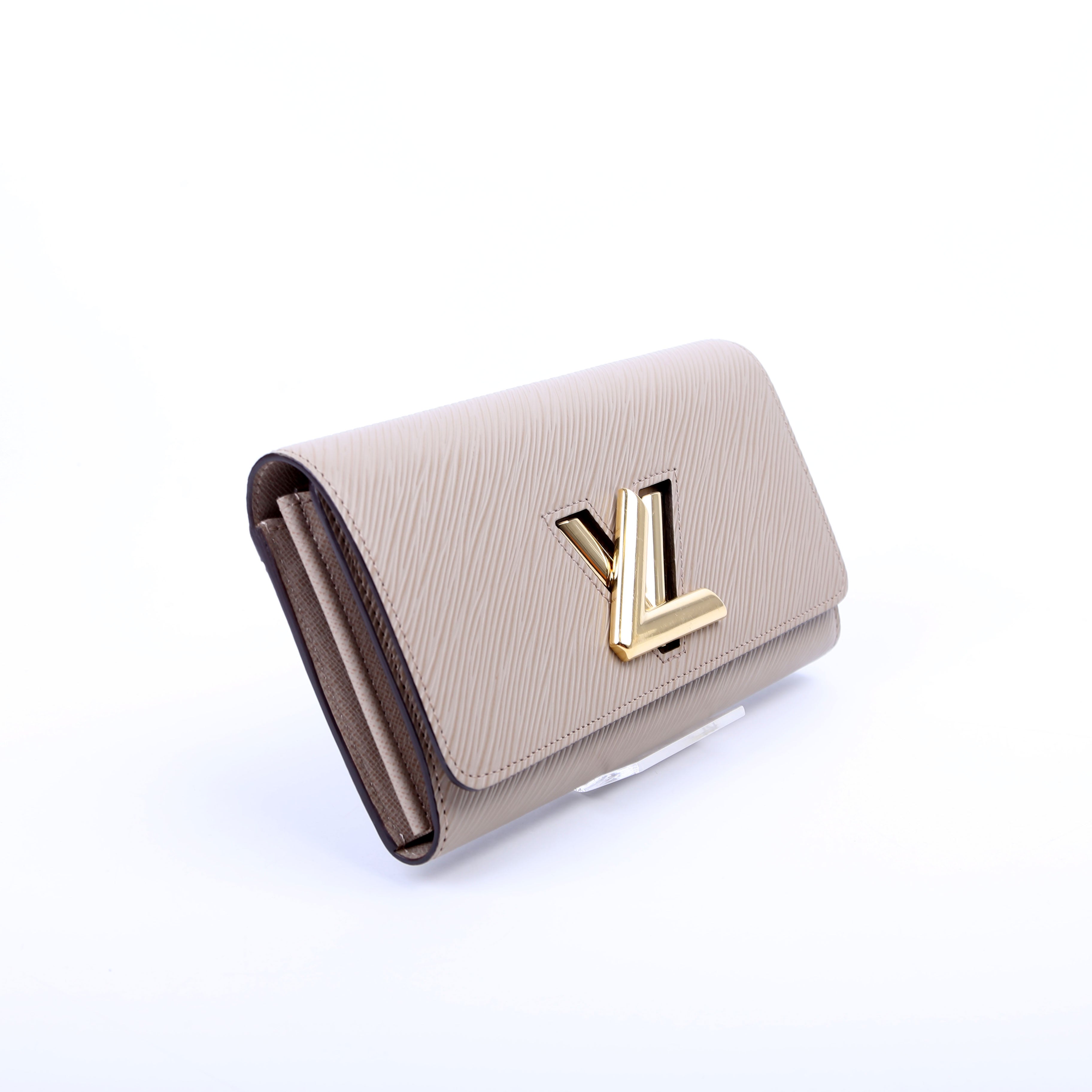 Twist Long Wallet Epi Taupe