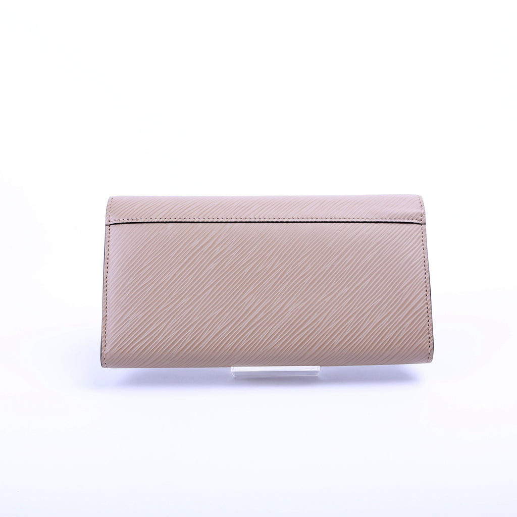 Twist Long Wallet Epi Taupe
