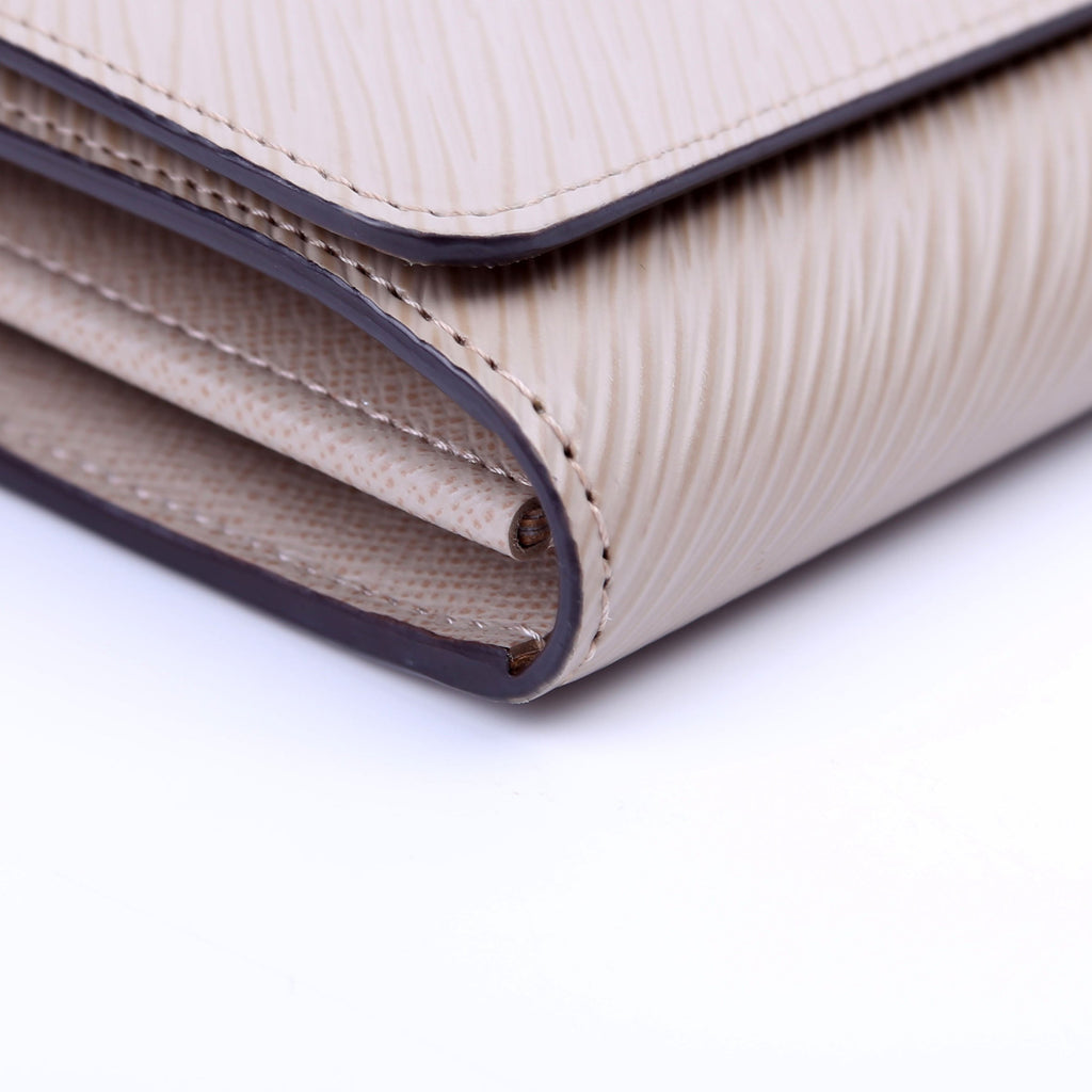 Twist Long Wallet Epi Taupe
