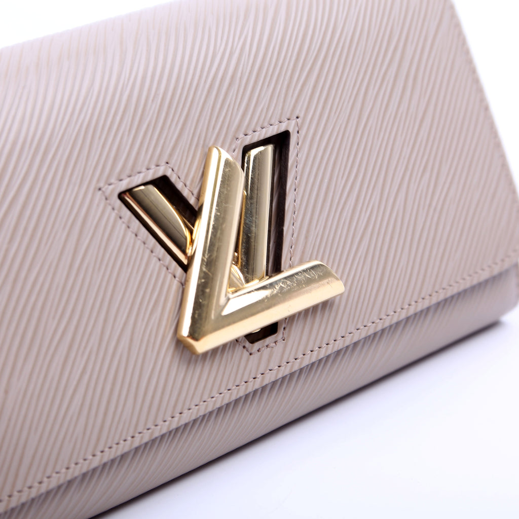 Twist Long Wallet Epi Taupe