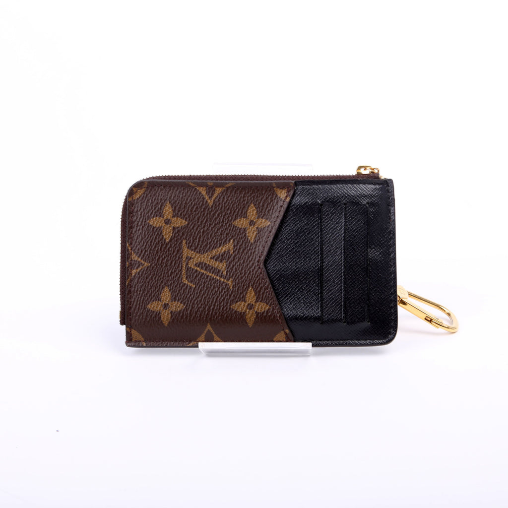 Card Holder Recto Verso Monogram Black