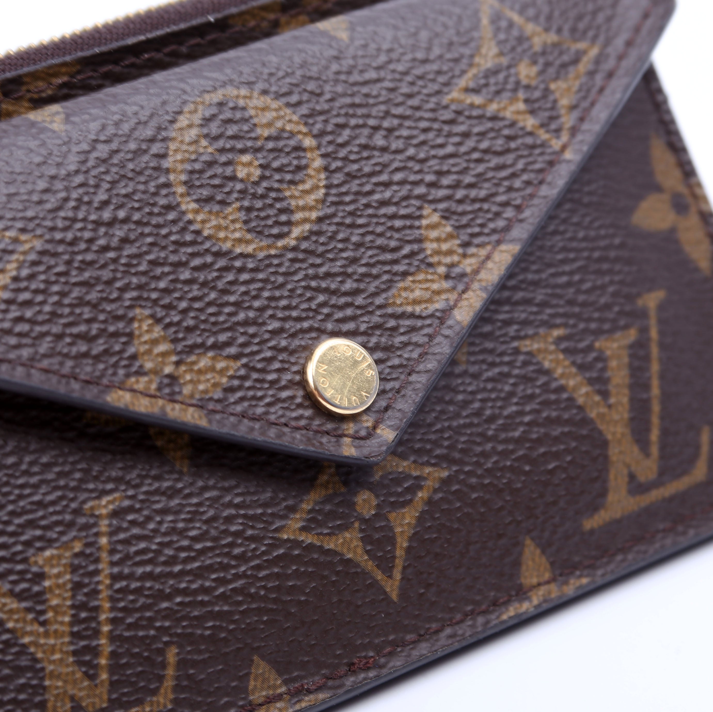 Card Holder Recto Verso Monogram Black