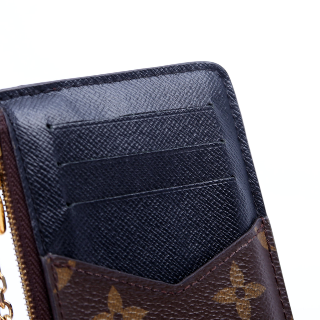 Card Holder Recto Verso Monogram Black