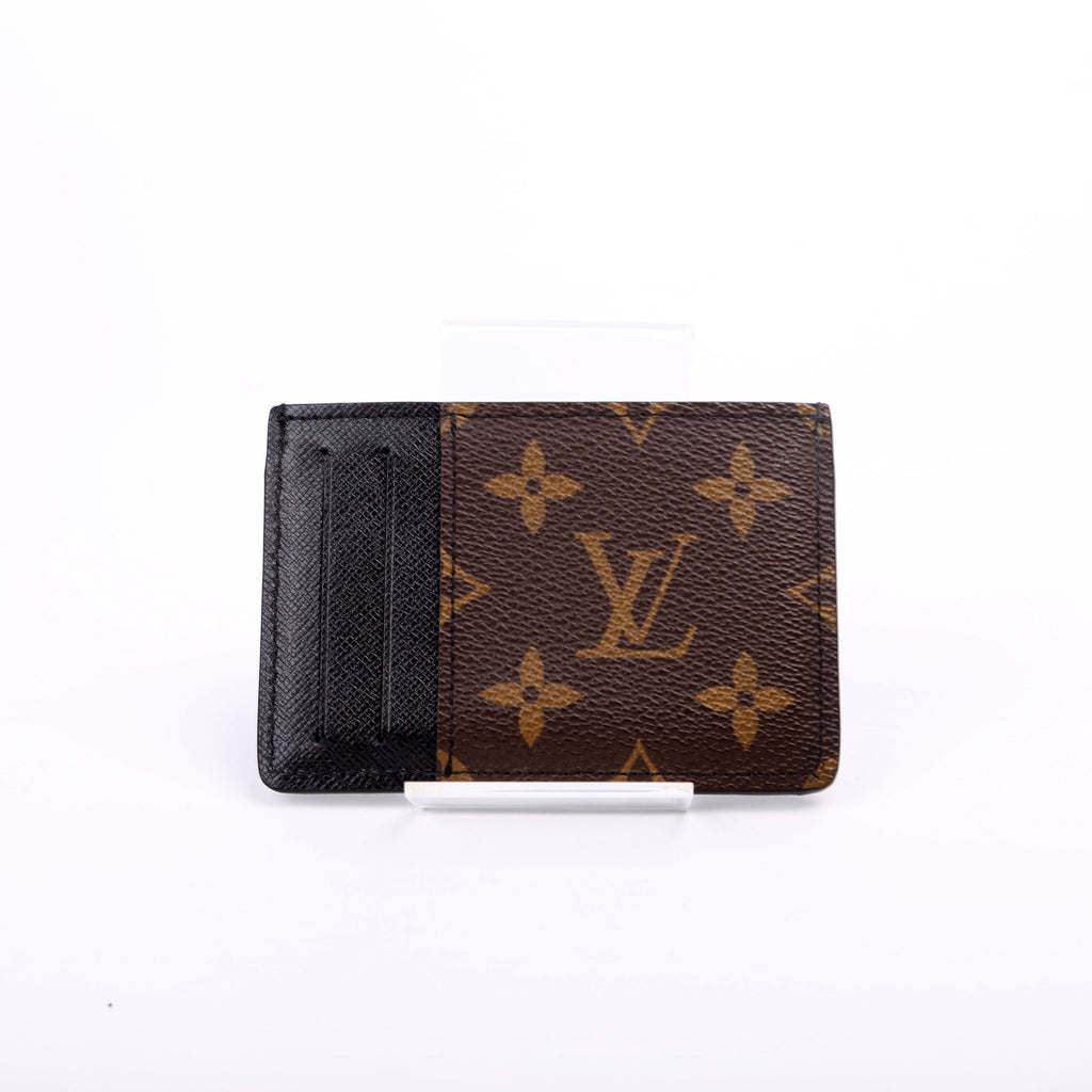 Neo Porte Cartes Card Holder Monogram Black