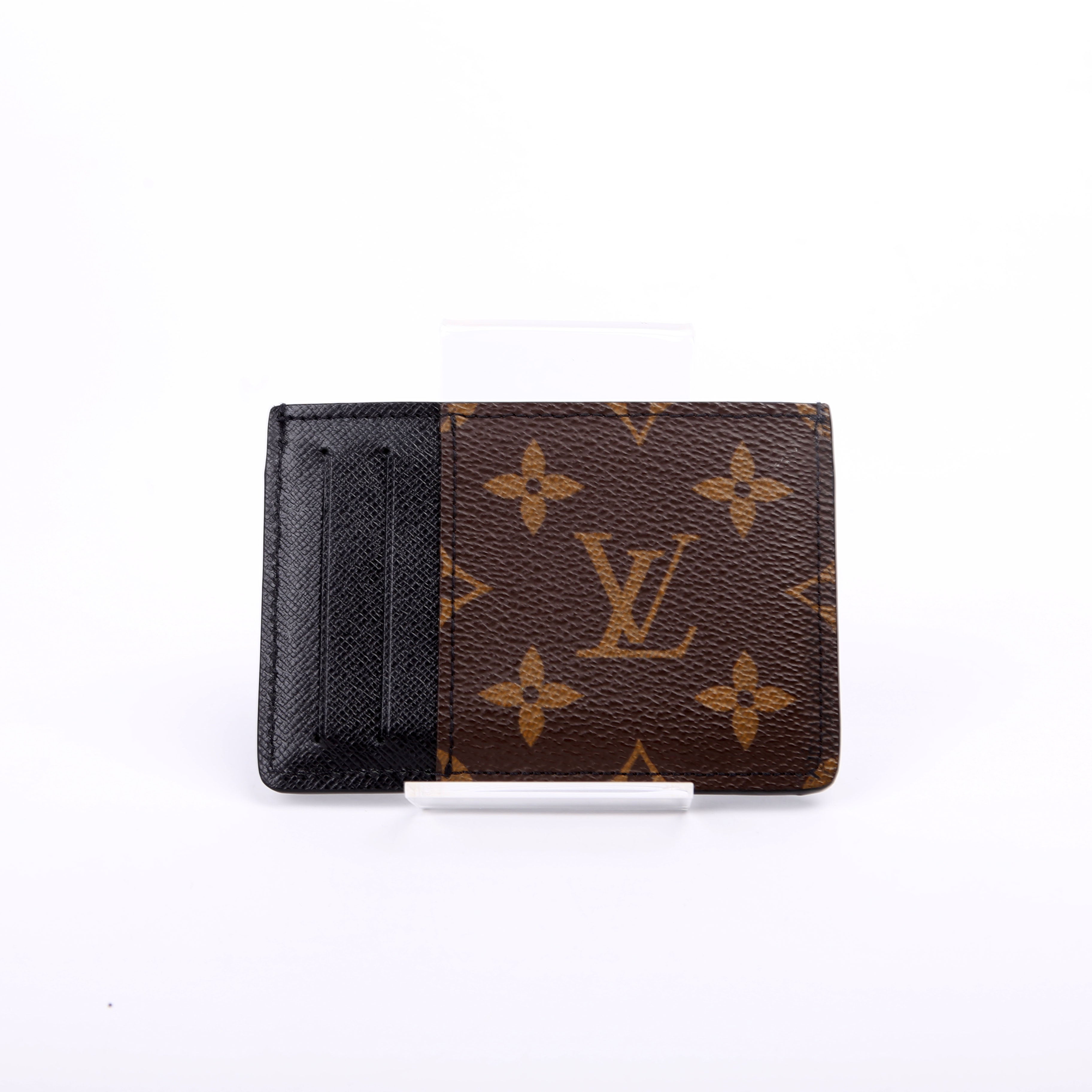 Neo Porte Cartes Card Holder Monogram Black