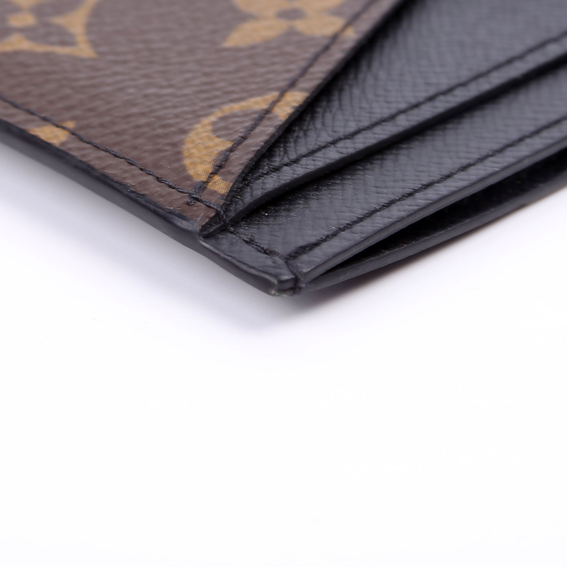 Neo Porte Cartes Card Holder Monogram Black