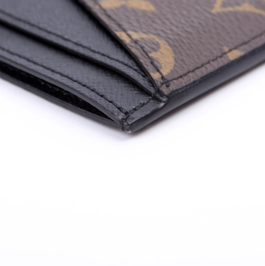 Neo Porte Cartes Card Holder Monogram Black