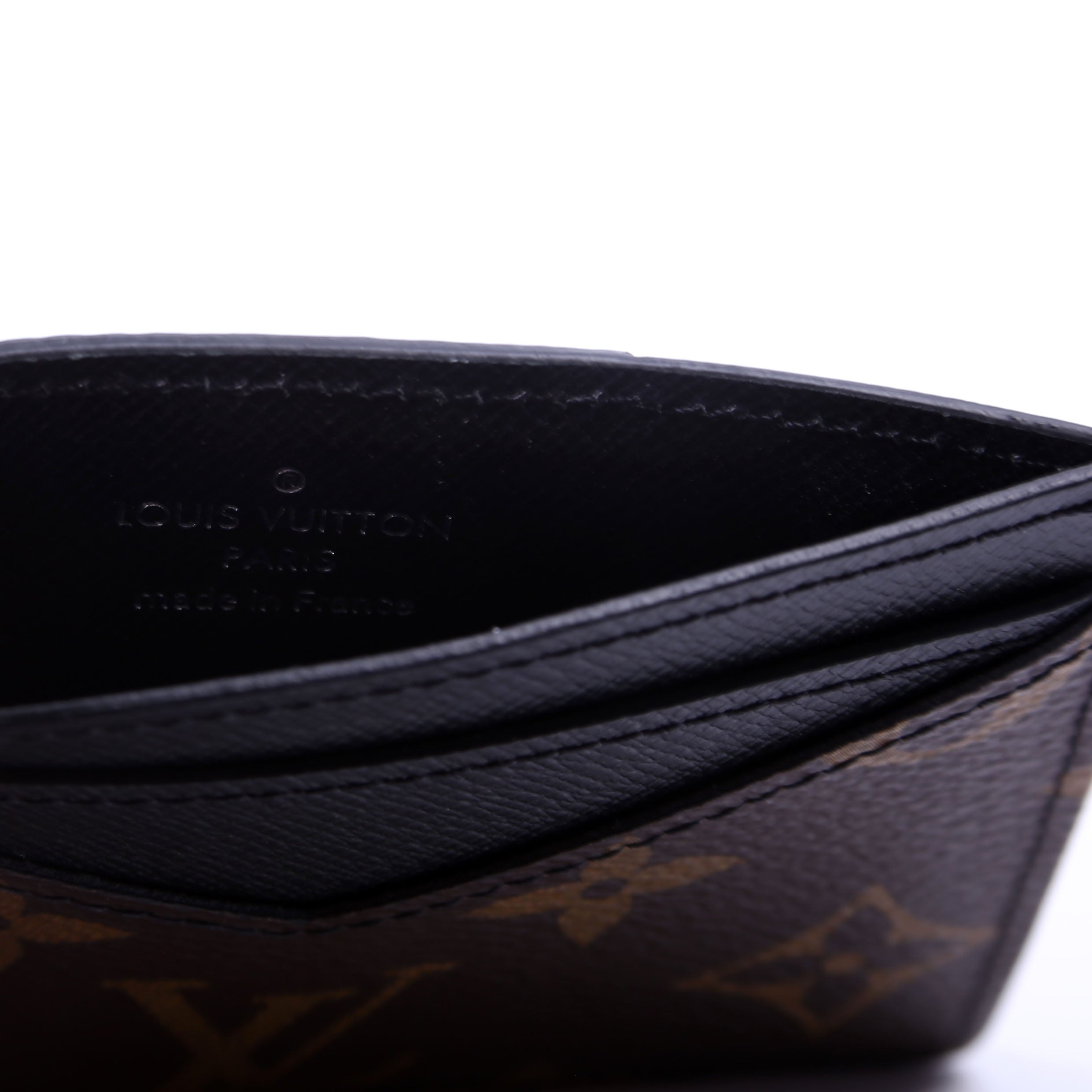 Neo Porte Cartes Card Holder Monogram Black