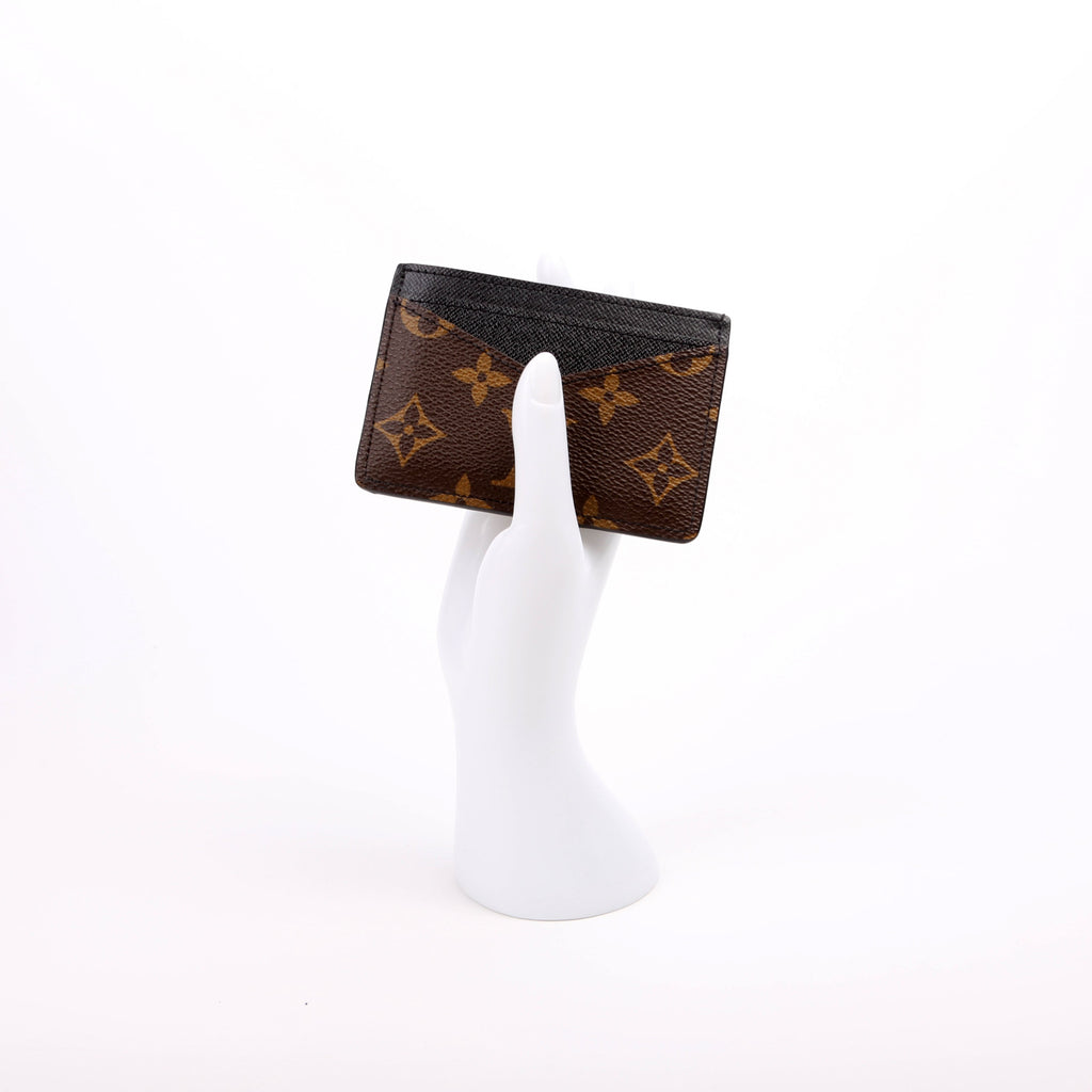 Neo Porte Cartes Card Holder Monogram Black