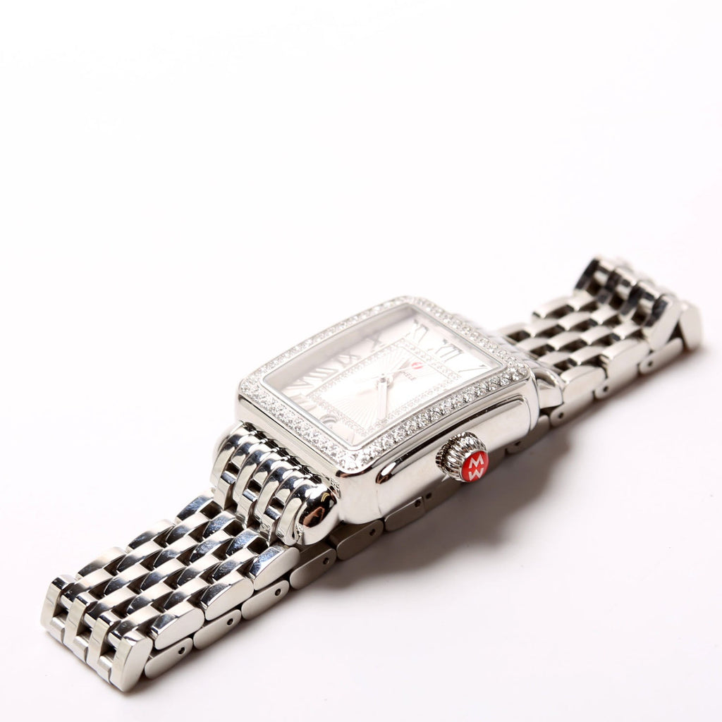 Deco With 0.71CW Diamond Watch Silver