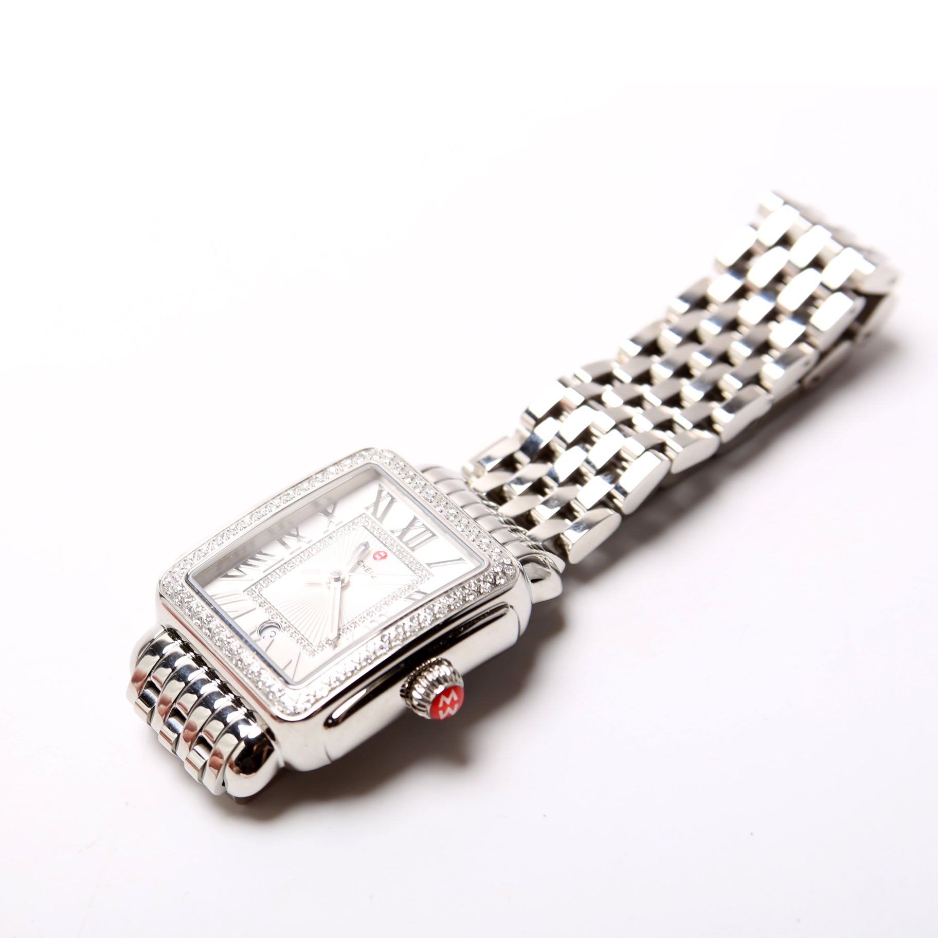 Deco With 0.71CW Diamond Watch Silver