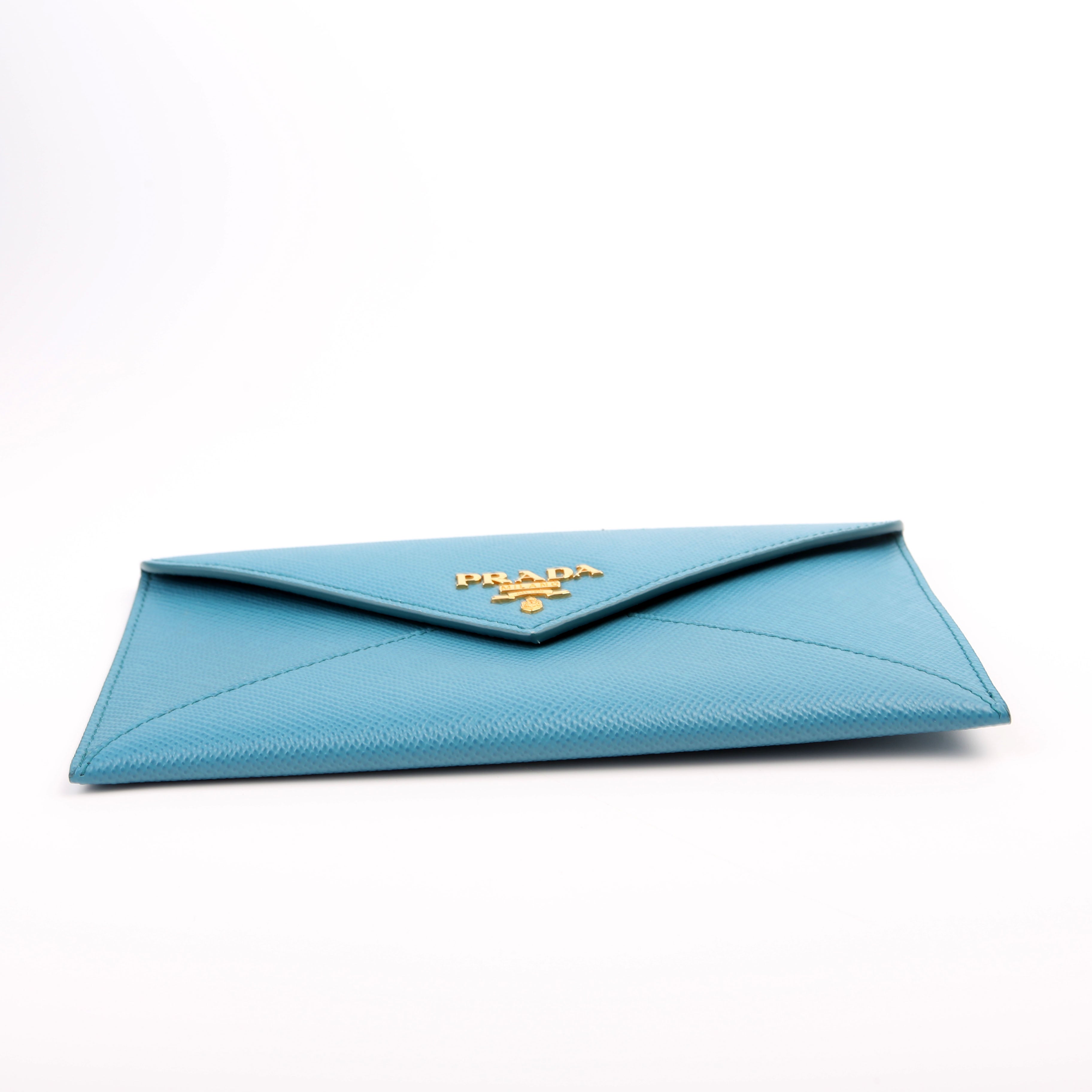Saffiano Envelope Wallet Teal