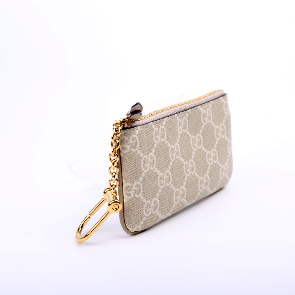772321 GG Supreme Ophidia Key Case Beige