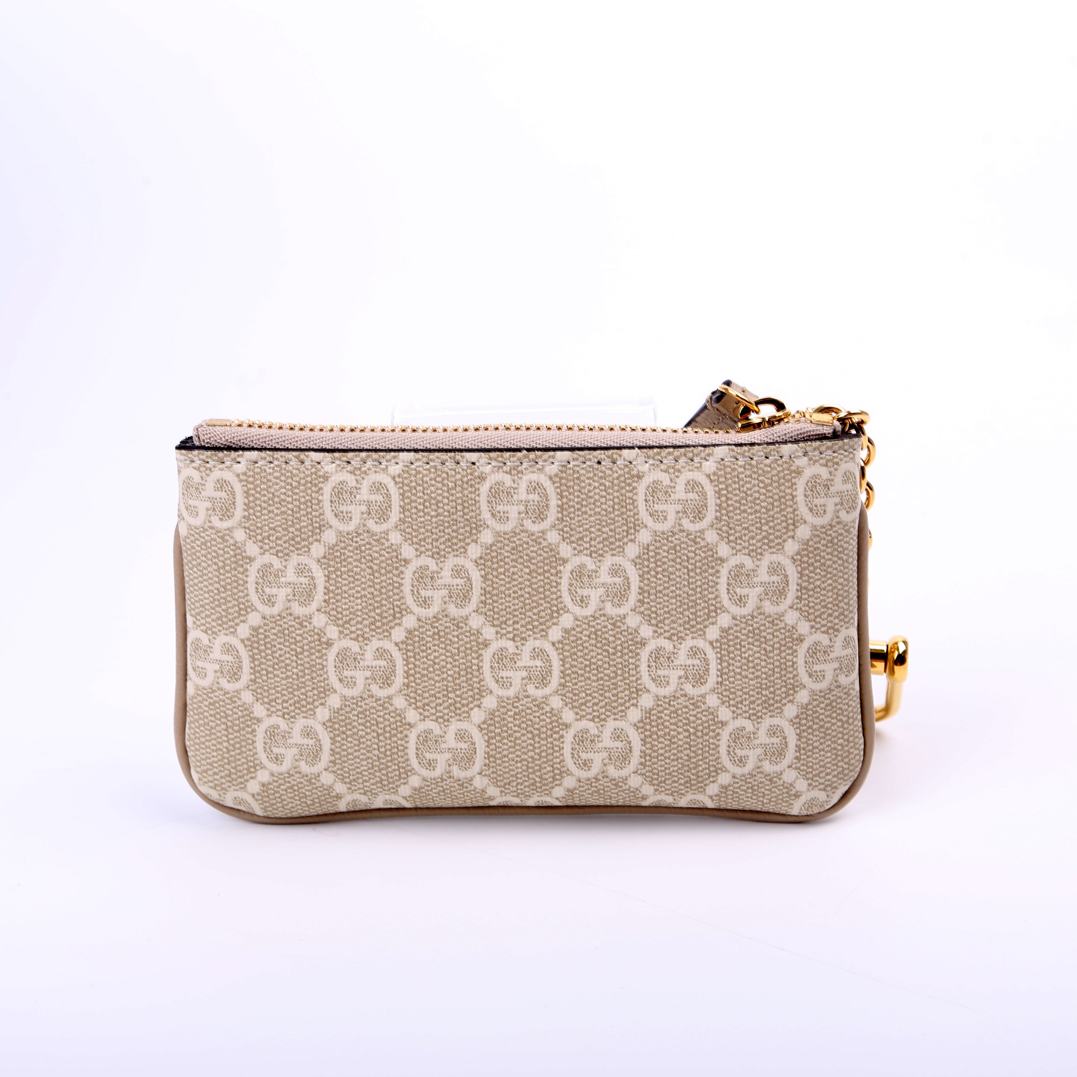 772321 GG Supreme Ophidia Key Case Beige
