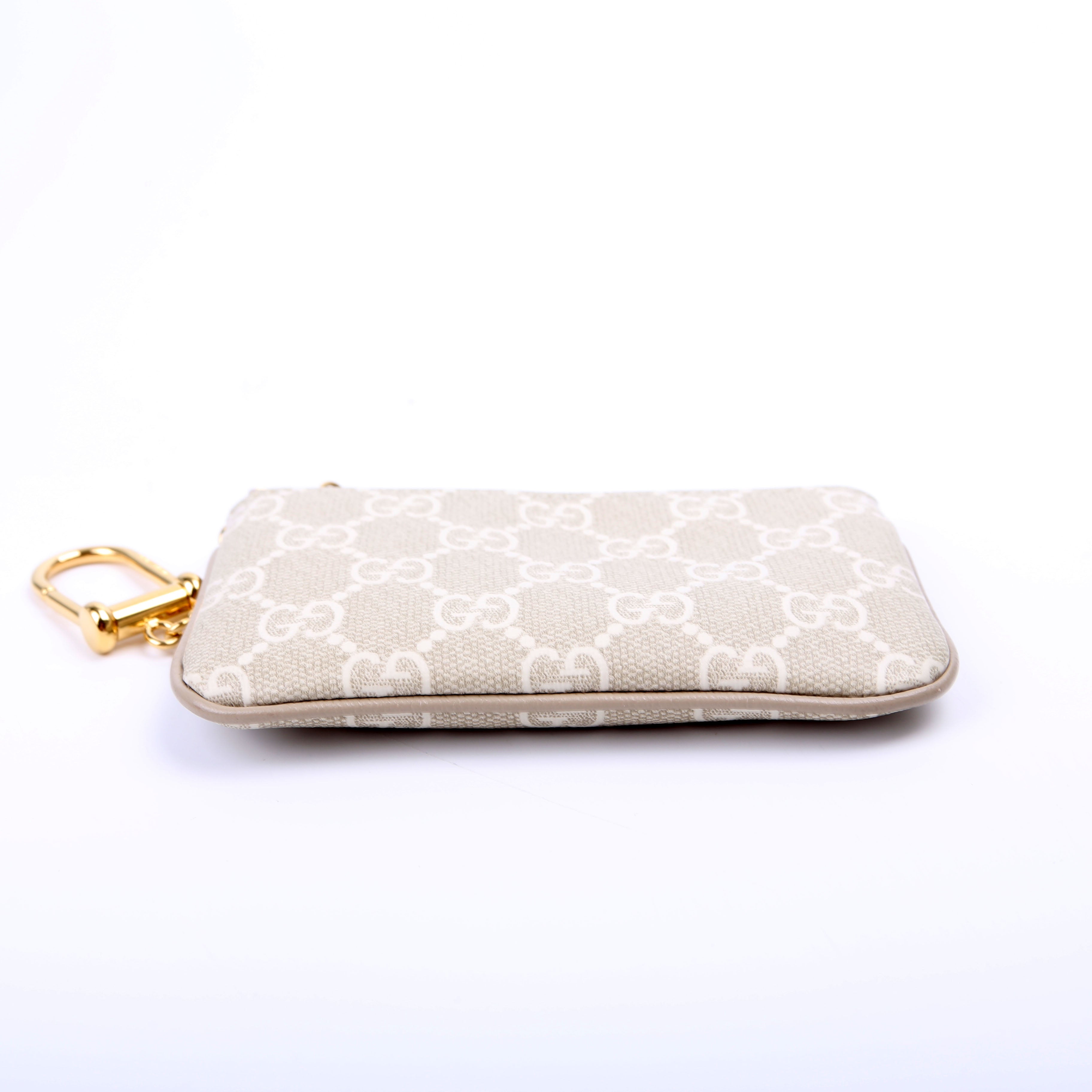 772321 GG Supreme Ophidia Key Case Beige