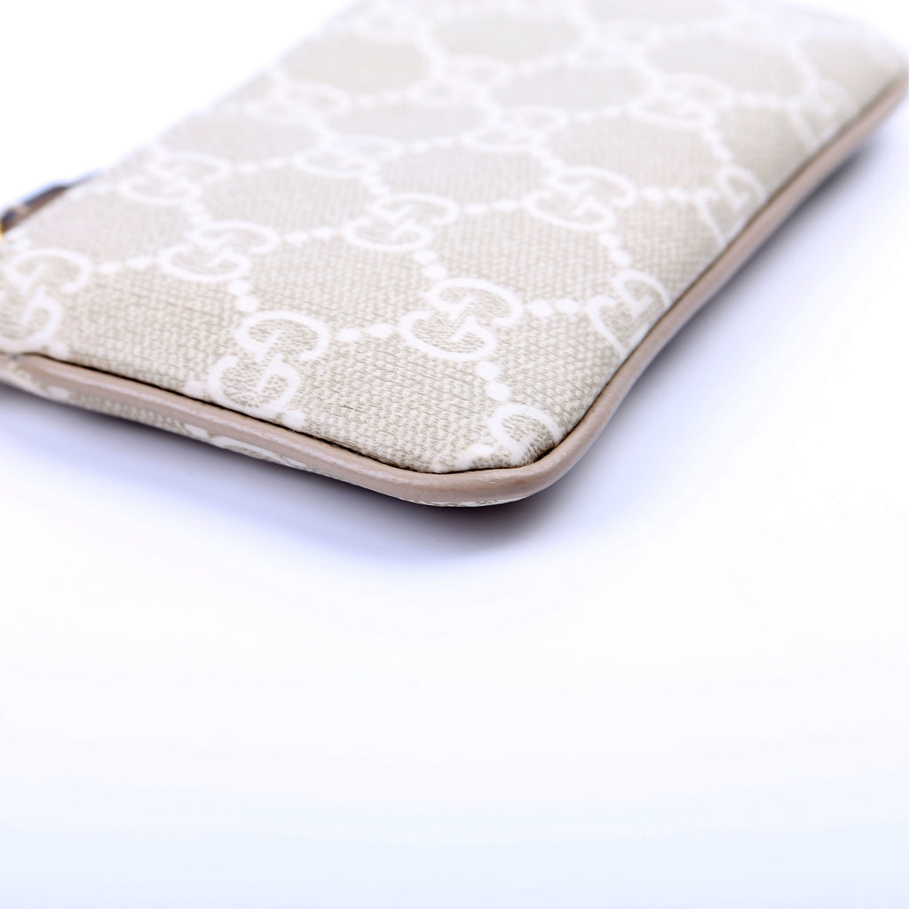 772321 GG Supreme Ophidia Key Case Beige