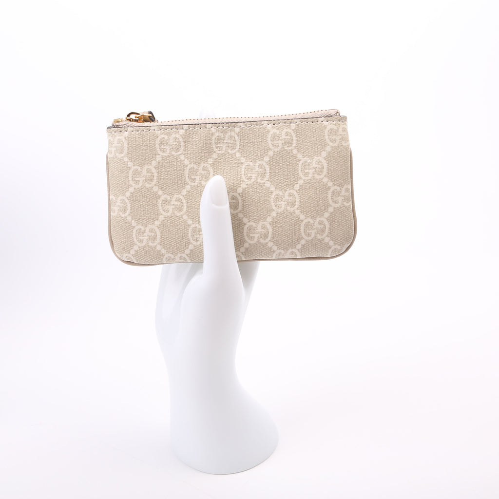772321 GG Supreme Ophidia Key Case Beige