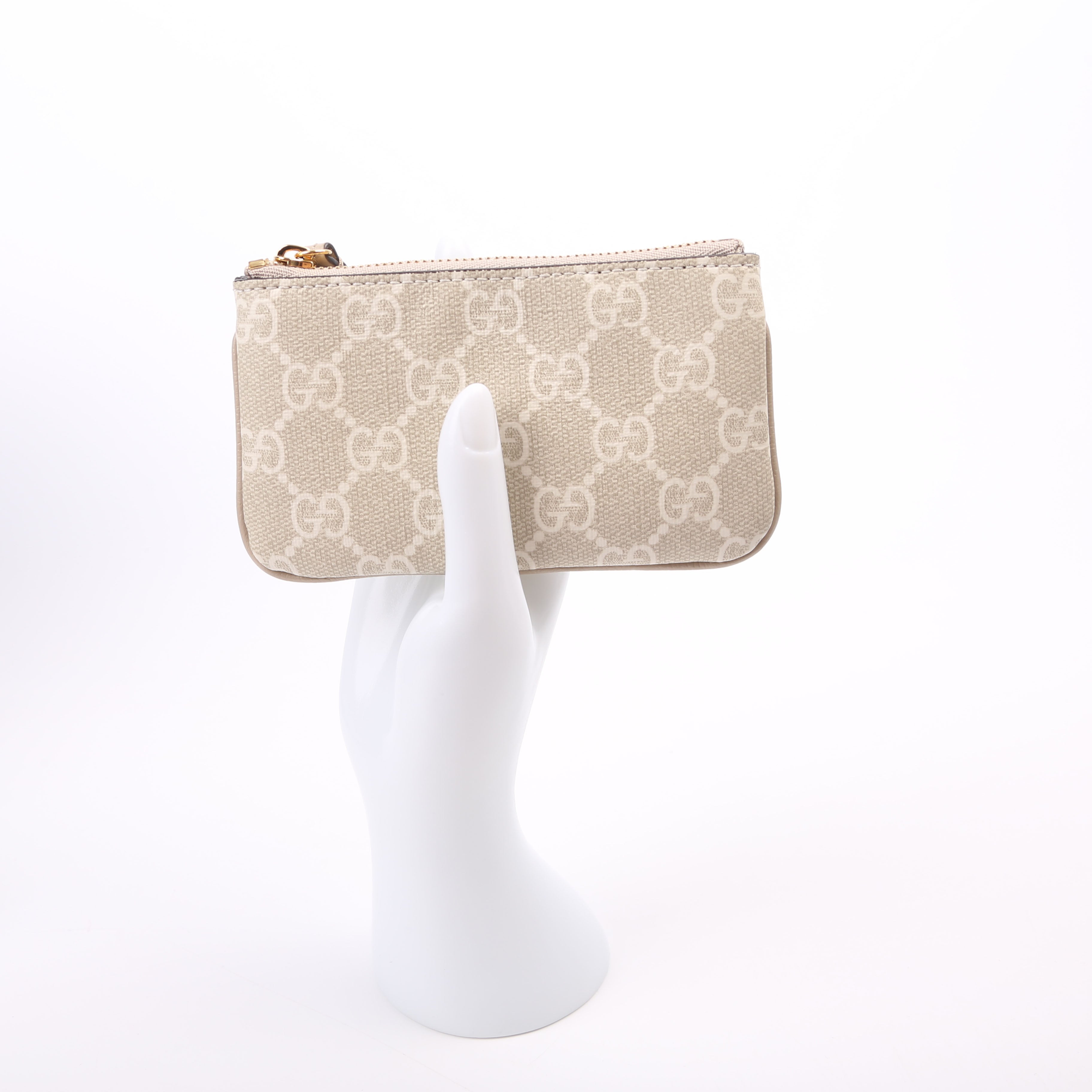 772321 GG Supreme Ophidia Key Case Beige
