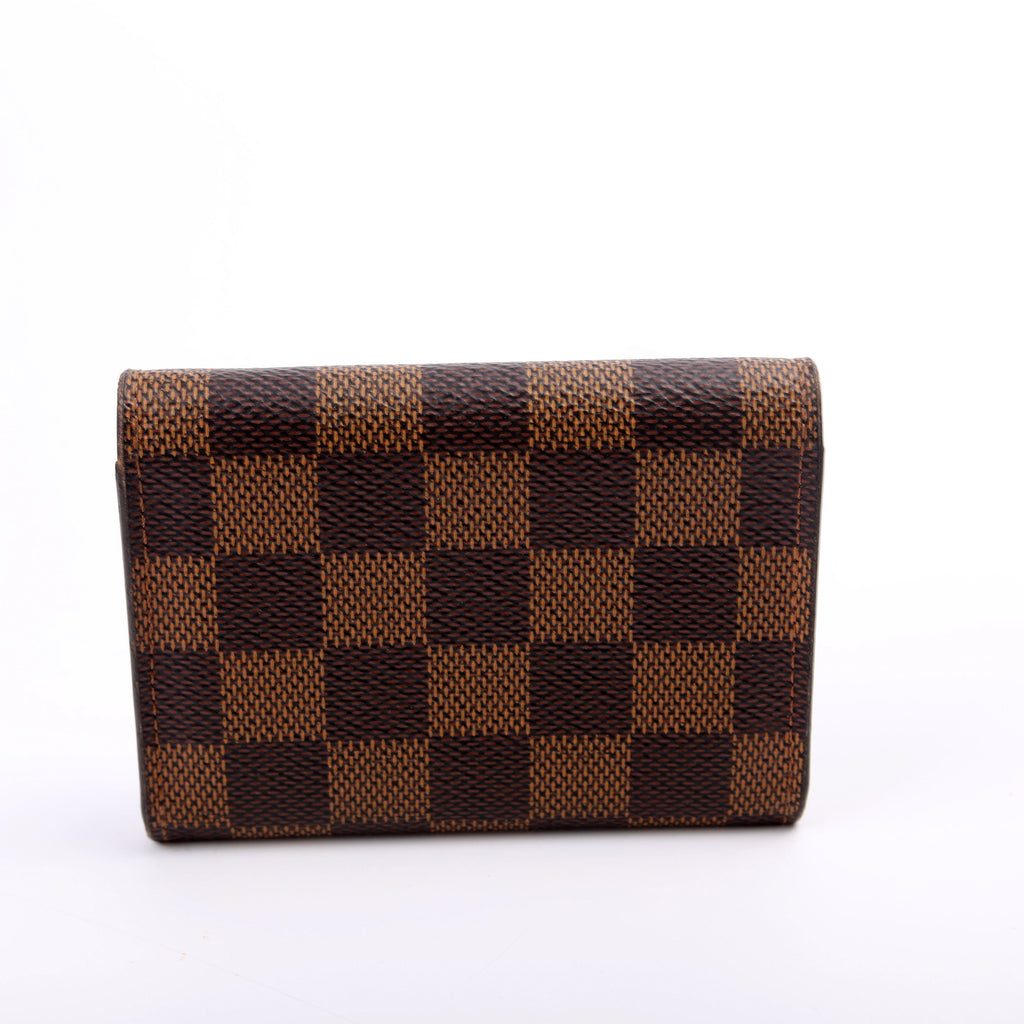 Rosalie Coin Purse Damier Ebene Pink
