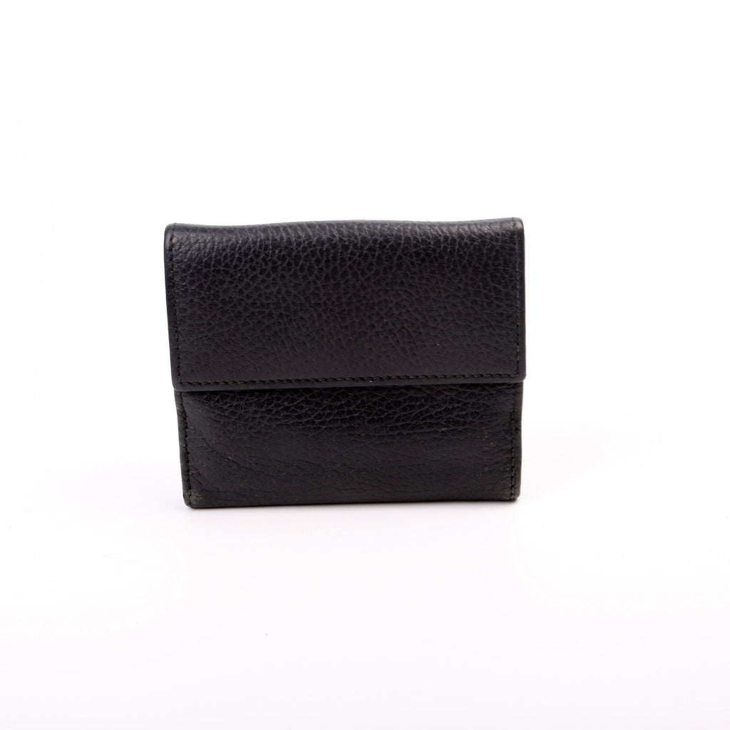 335967 Bamboo Compact Wallet Black