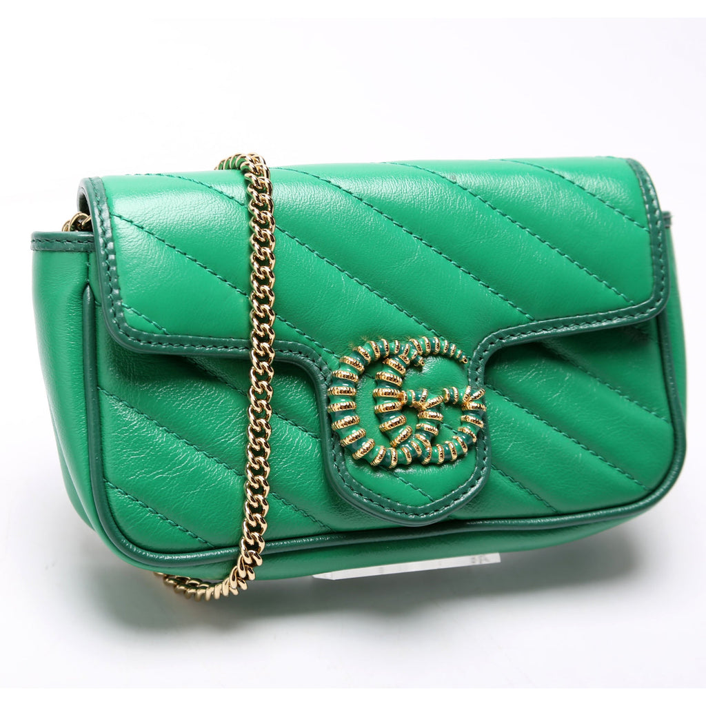 574969 Super Mini Flap Torchon Green