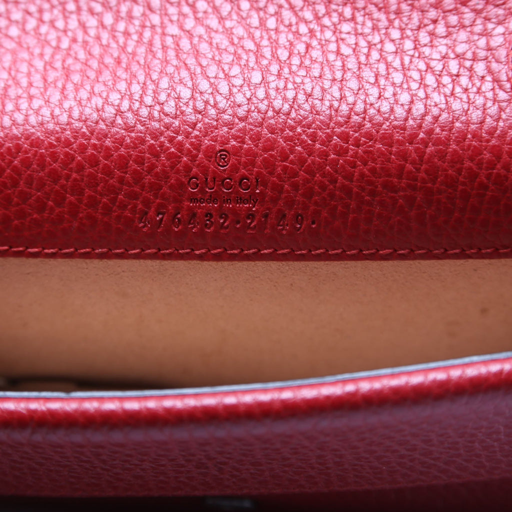 476432 Dioysus Leather Super Mini Red