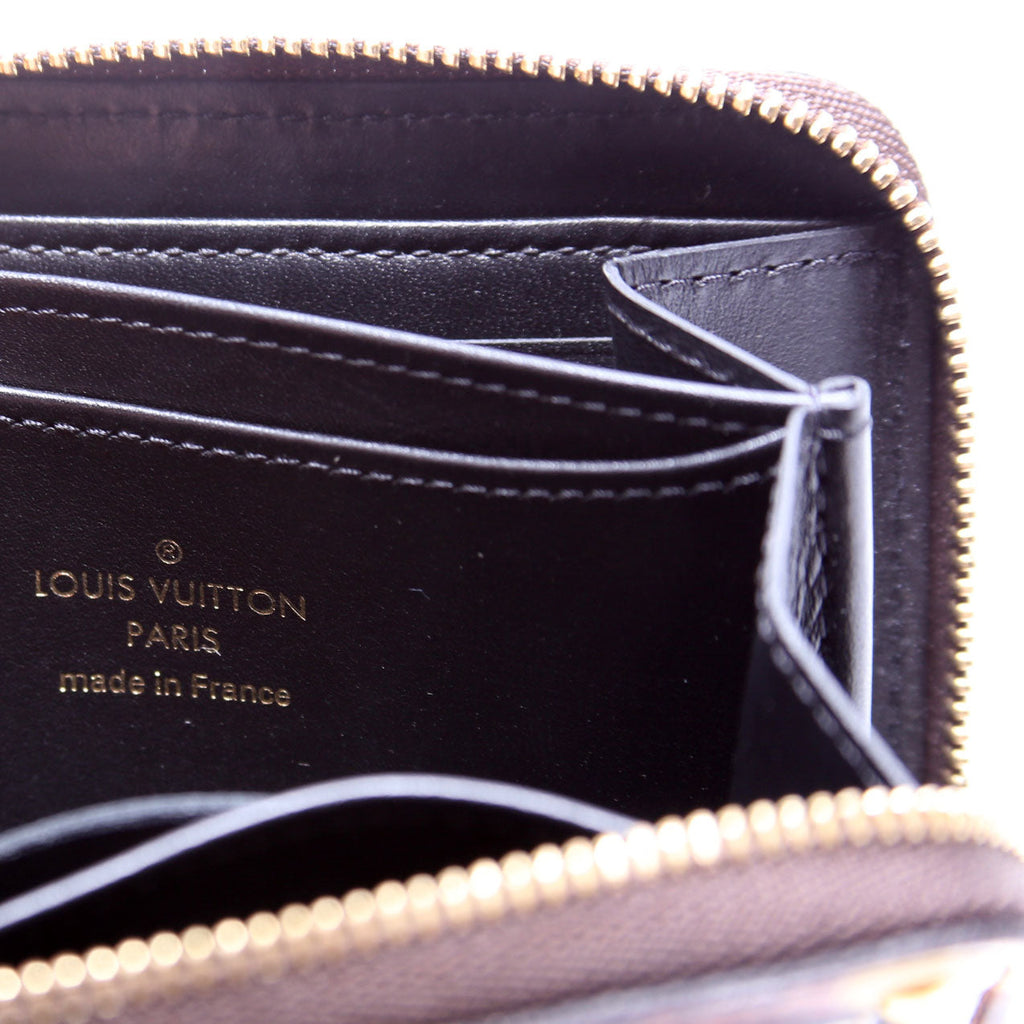 Time Trunk Zippy Coin Purse Damier Ebene