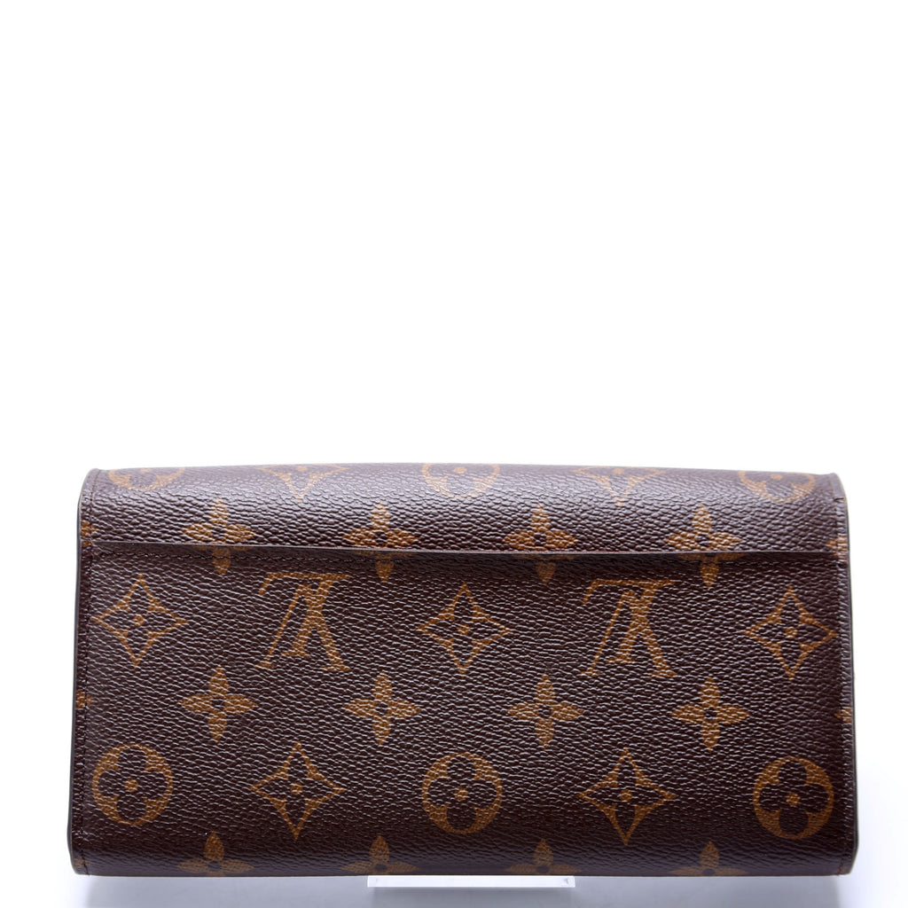 Sarah Wallet Monogram Newer Red