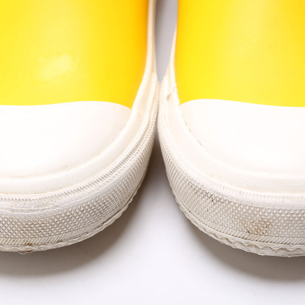 Kids Logo Rubber Rain Boots Size 30 Yellow