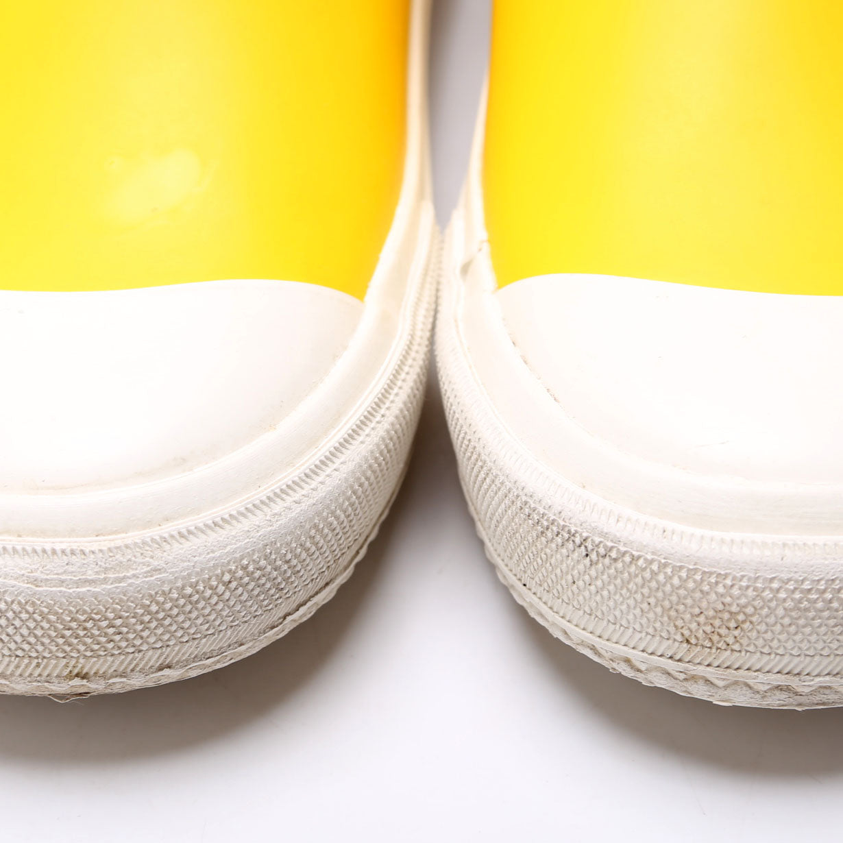 Kids Logo Rubber Rain Boots Size 30 Yellow