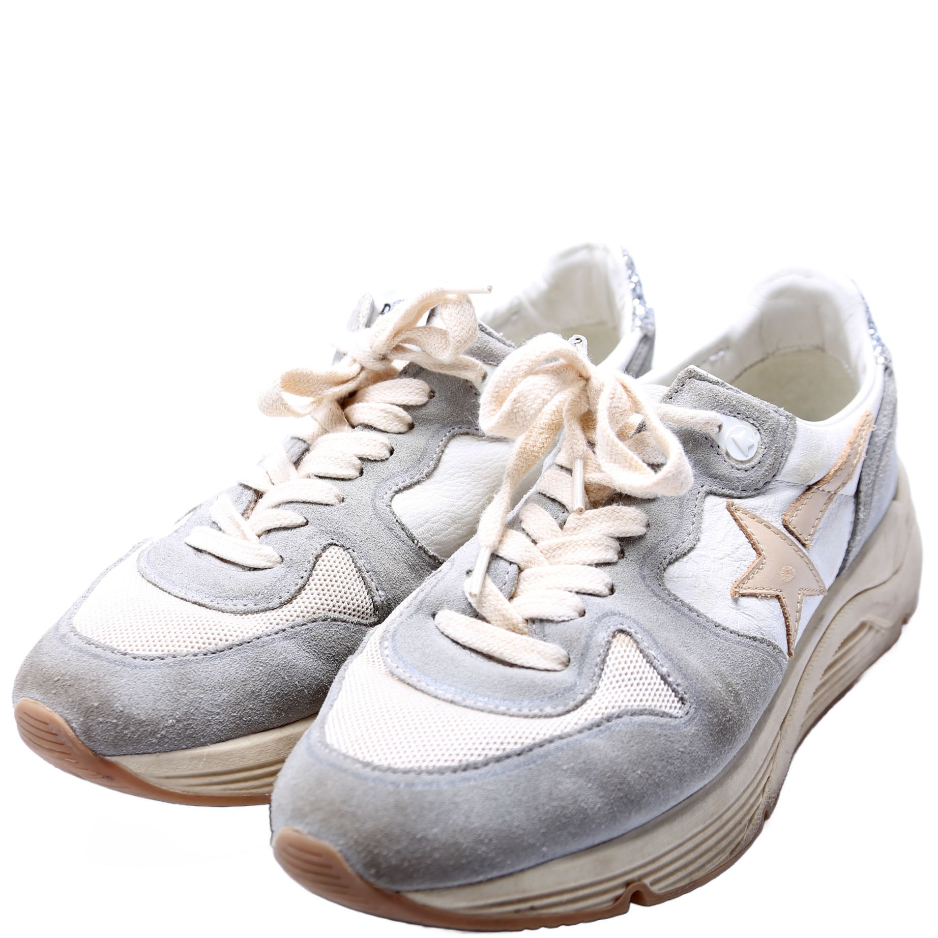 Running Sneakers Size 38 White/Grey