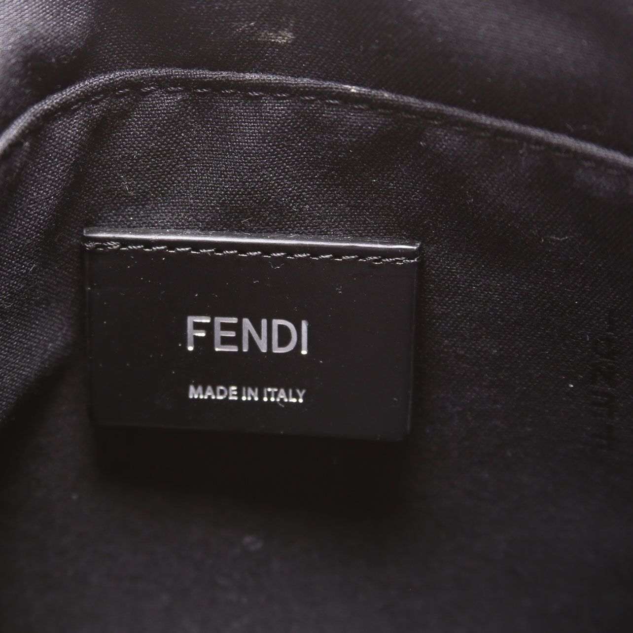 7VA491 Roma Leather Flat Pouch Black