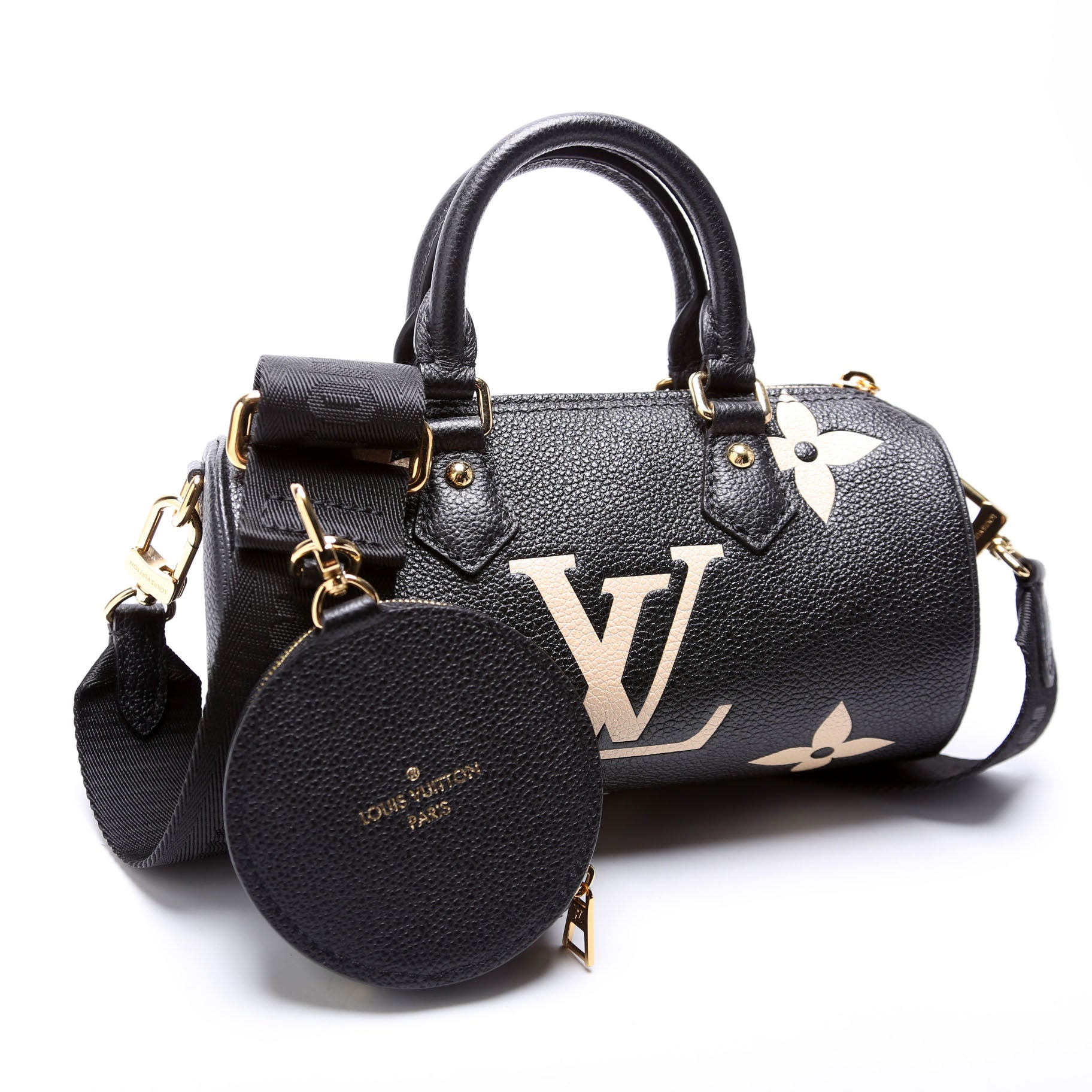 Papillon BB Bicolor Empreinte Black/Beige