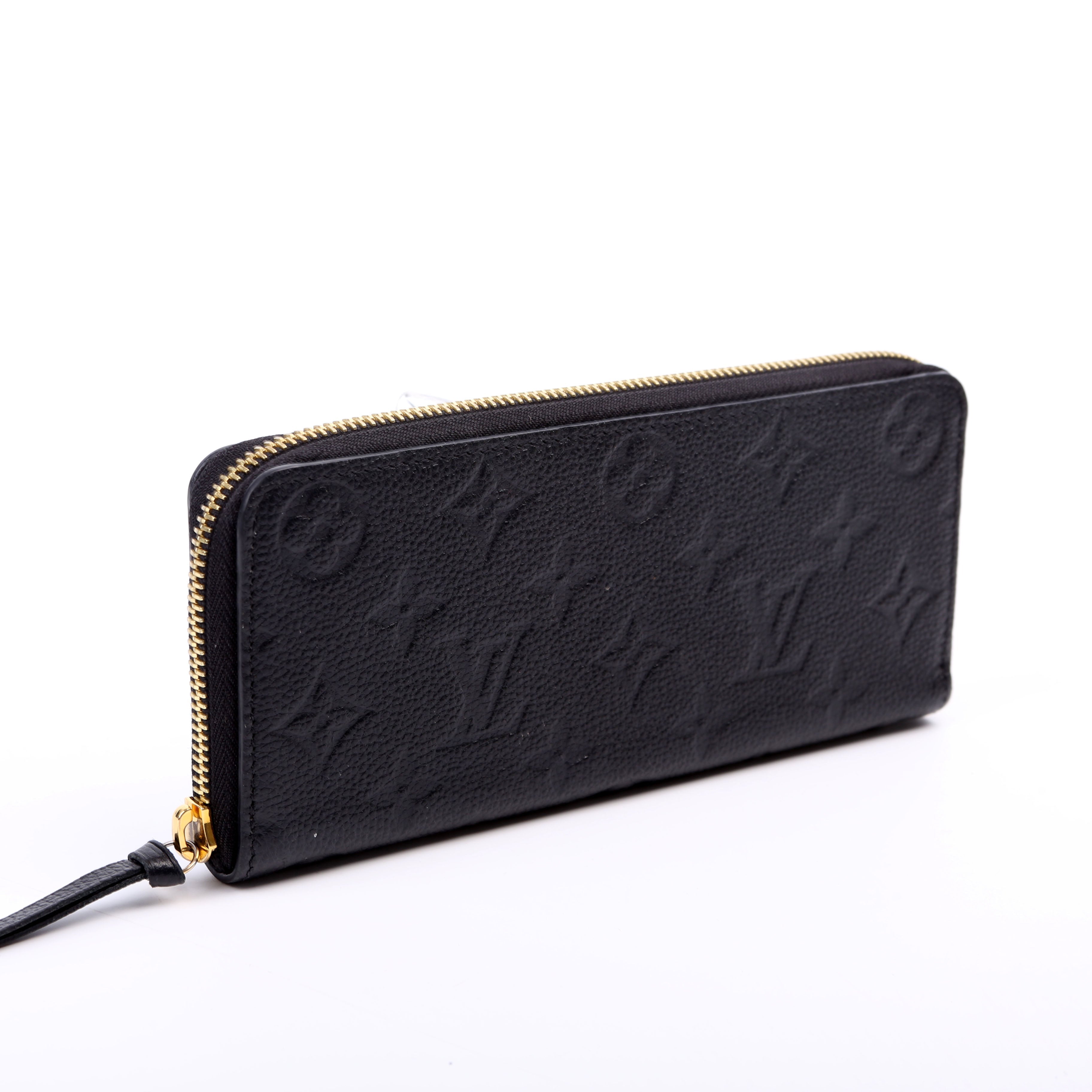 Clemence Wallet Empreinte Black
