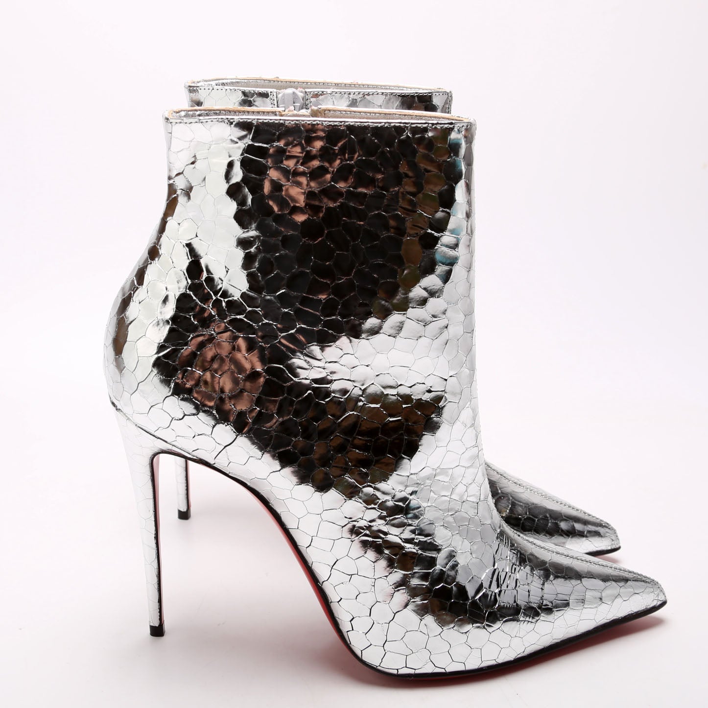 So Kate Ankle Booties Size 40 Silver