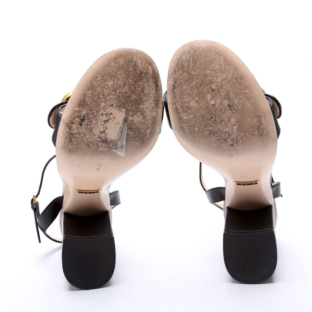GG Marmont Sandal Heels Size 37