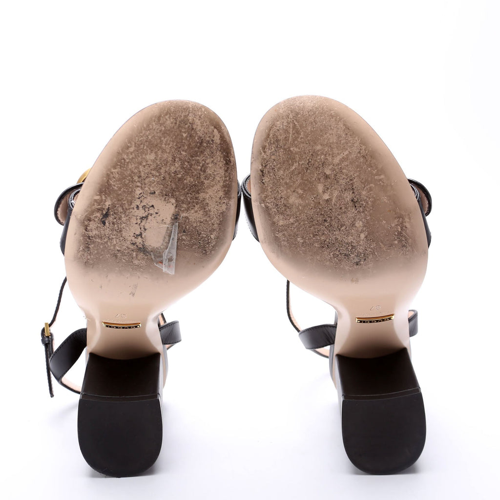 GG Marmont Sandal Heels Size 37