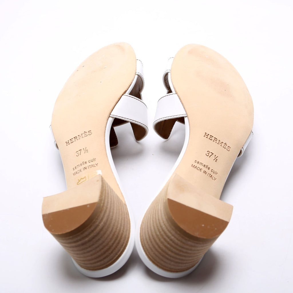 Oasis Sandals Size 37.5 White