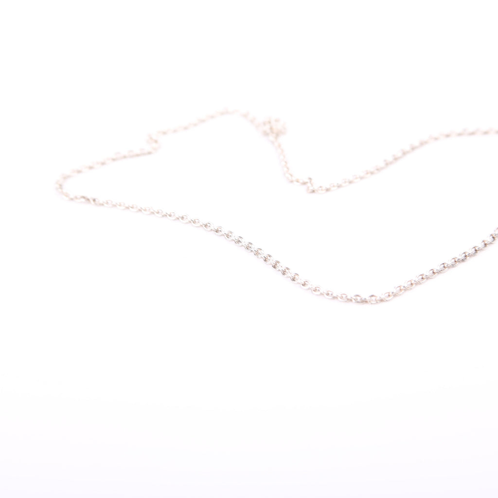 Caviar Two-Tone Toggle Chain 925/750 Necklace Silver
