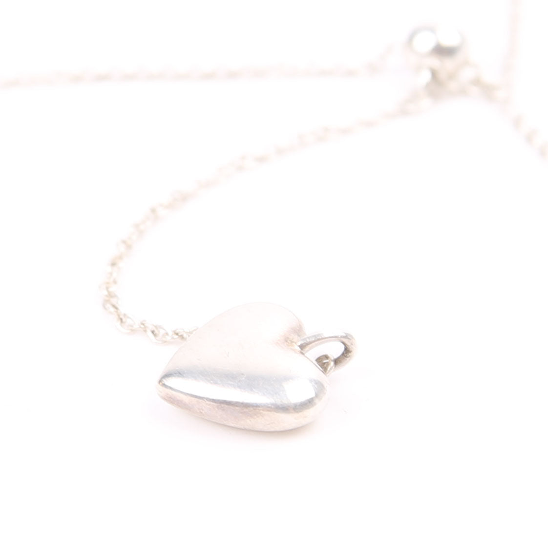 Double Heart Lavalier 925 Necklace Silver