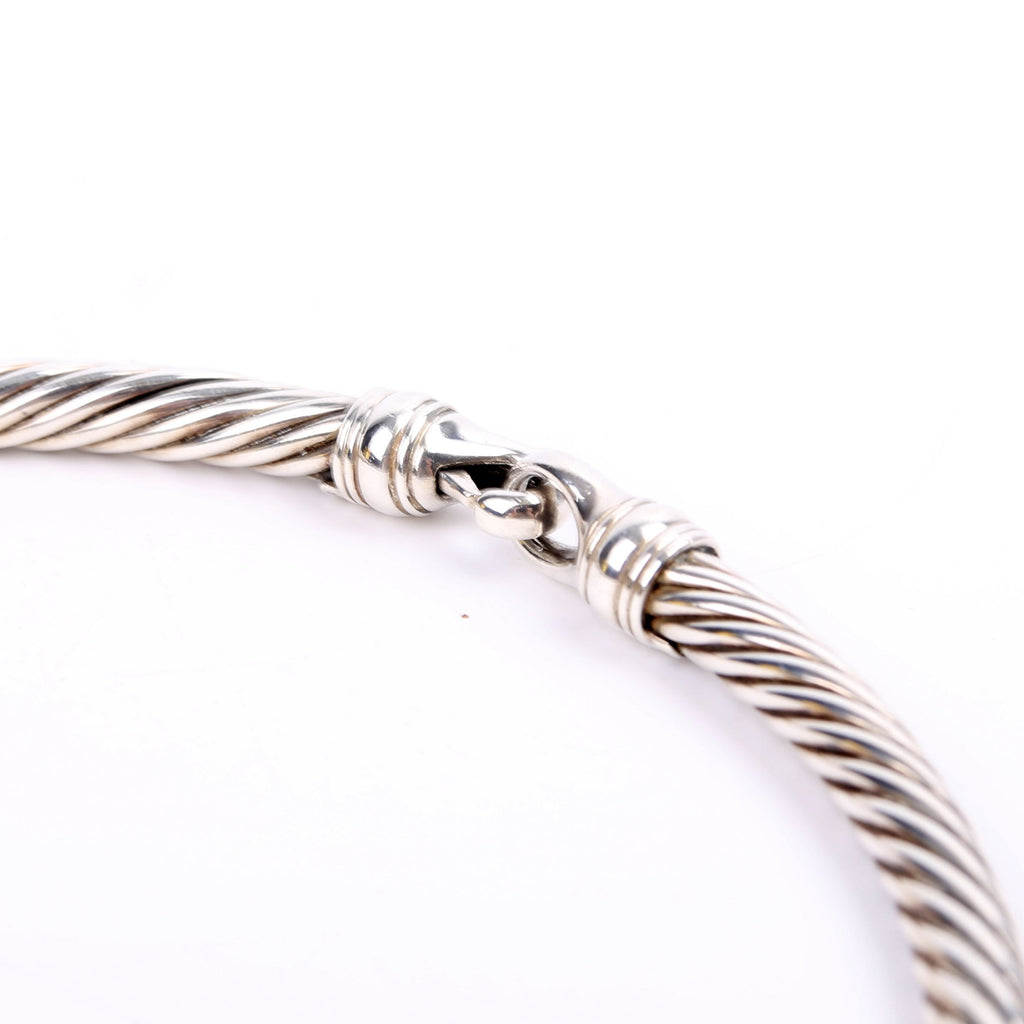 Metro Cable Collar 925/585 Necklace Silver