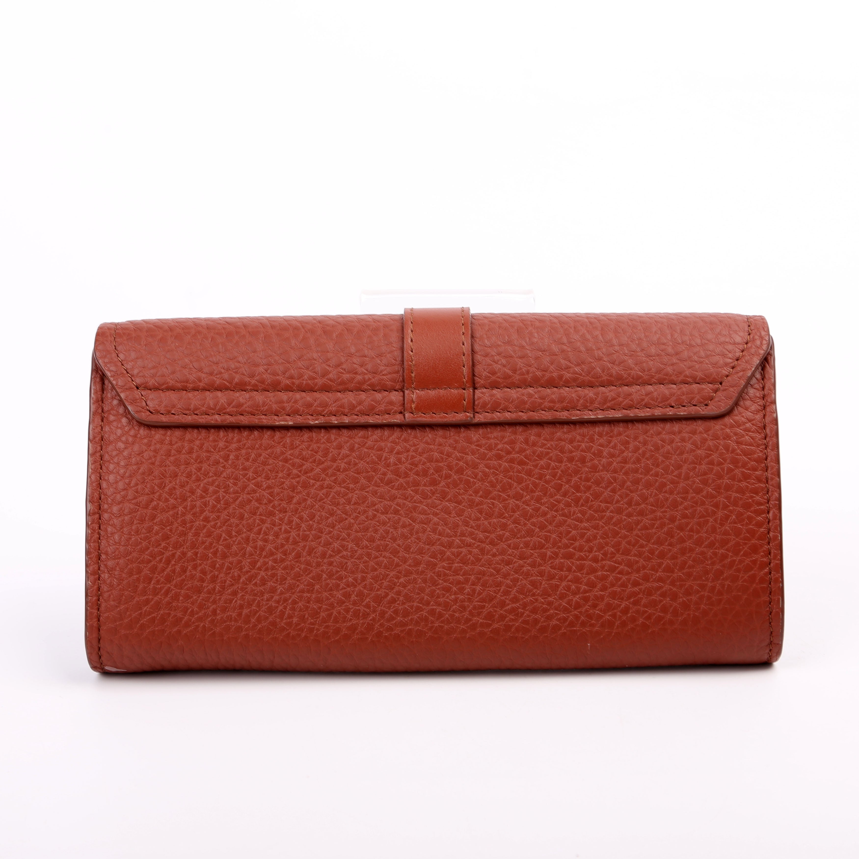 Aby Continental Flap Wallet Brown